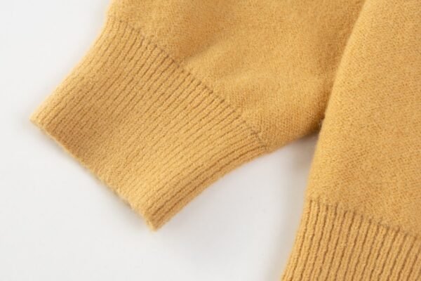 Miumiu original crewneck cardigan knit coat