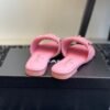 Chanel slippers Lazy slippers Black white Beige pink
