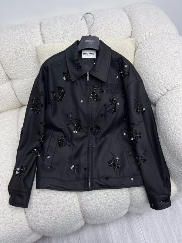 MIUMIU original embroidered jacket