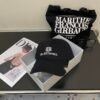 Original Balenciaga baseball cap black and white