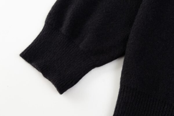 Miumiu original crewneck cardigan knit coat