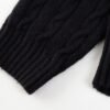 Celine twist knot cardigan sweater