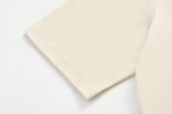 Dior cursive flocking print short sleeve (off-white)