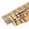 burberry double-brushed striped pair check classic shirt