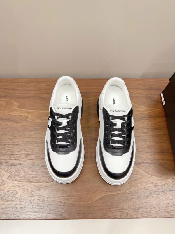 Andelman new arcade blanc platform retro little white shoes