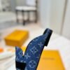 Louis Vuitton original calf leather 1:1 slippers