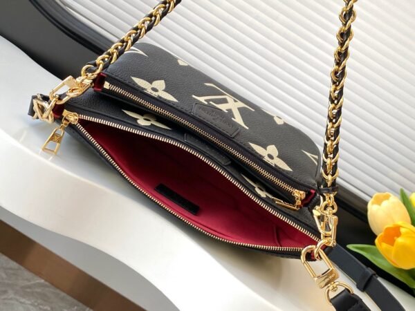LV original 1:1 crossbody handbag mahjong bag