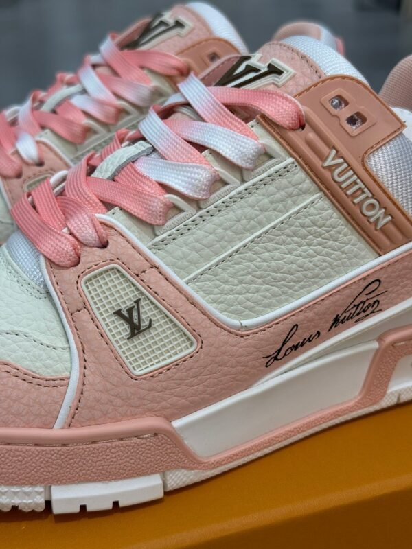 Louis Vuitton original trainer pink leather