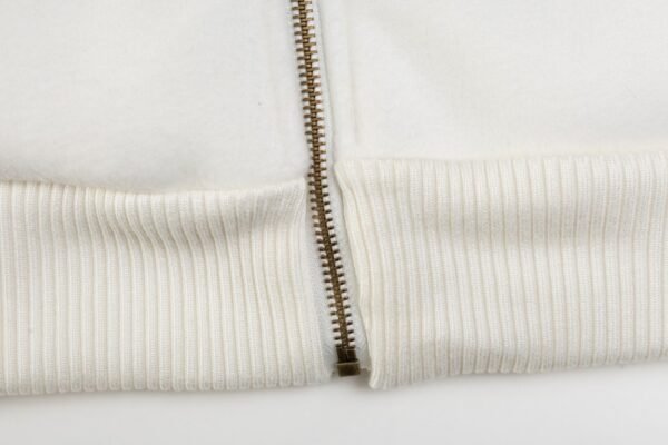 louis vuitton white wool jacket