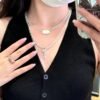 Gucci trademark necklace collection