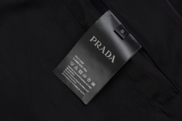 Prada double-sided fleece jacket