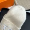 Louis Vuitton original embroidered LOGO wool knitted hat