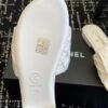 Chanel slippers Lazy slippers Black white Beige pink