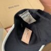 miumiu embroidered baseball cap
