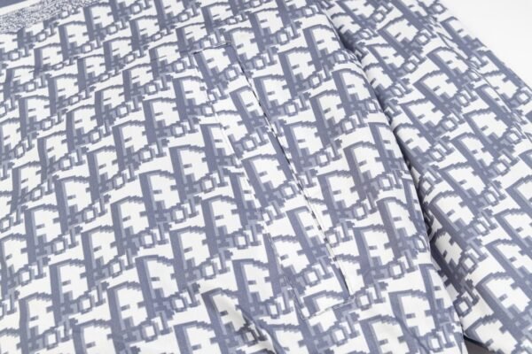 Dior hooded hoodie front and back design