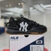 MLB chunky runner Running shoes black raw rubber strap