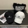Original Balenciaga baseball cap black and white