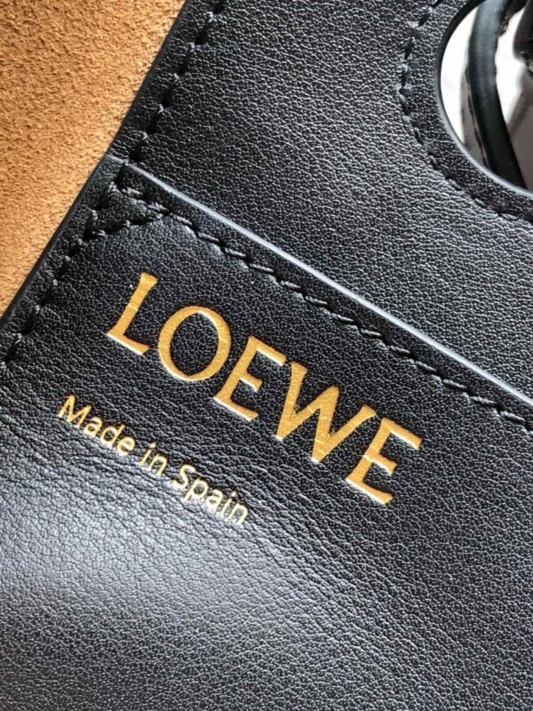 loewe linen patchwork tote bag 29*25*14CM