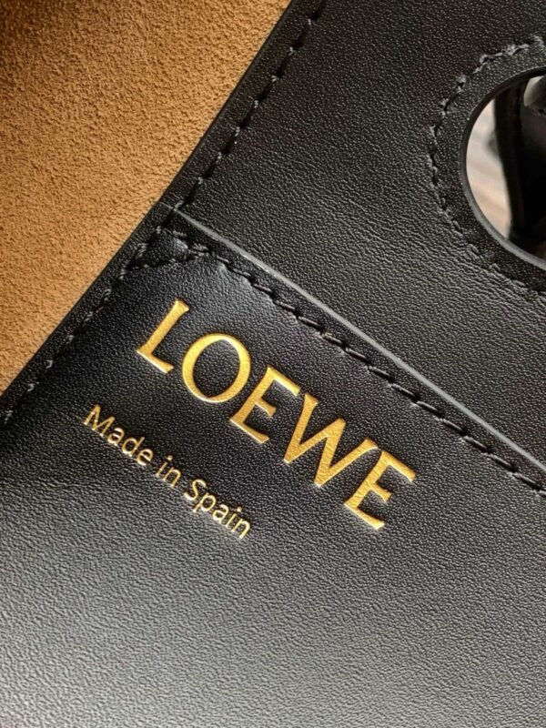 loewe linen patchwork tote bag 29*25*14CM