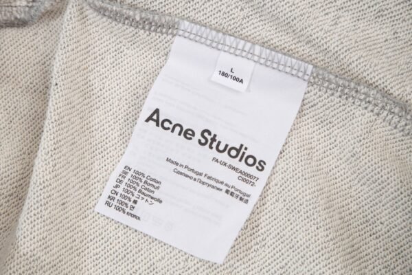 Acne Studios Classic Smiley Face Knitted Sweatpants