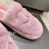 Chane Wool slippers pure fur all lamb wool