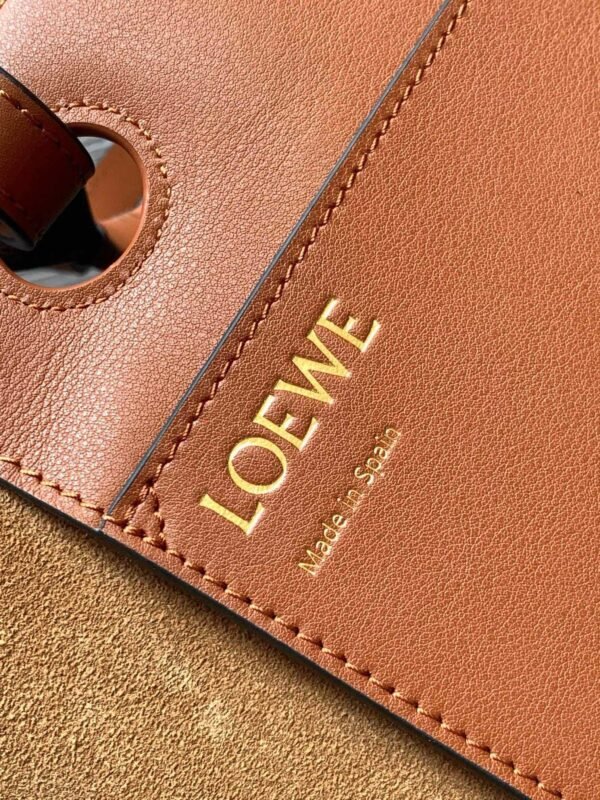 loewe linen patchwork tote bag 29*25*14CM