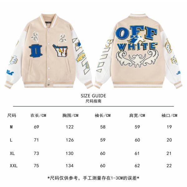 off-white new fall/winter baseball uniforms