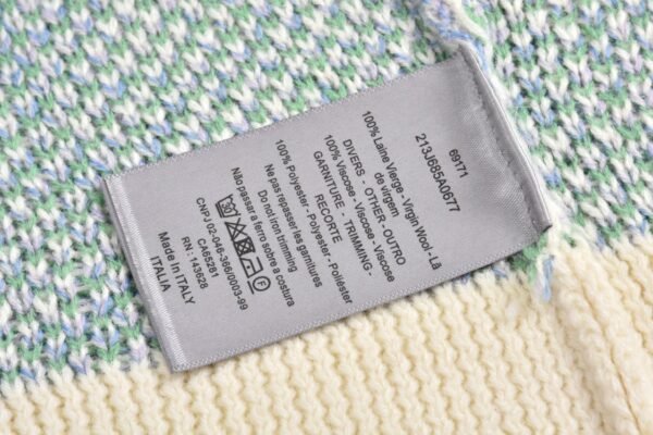 Dior full-print Jacquard round-neck Sweater (off-white)