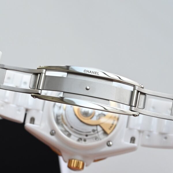 Chanel White Watch Ceramic mechanical watch