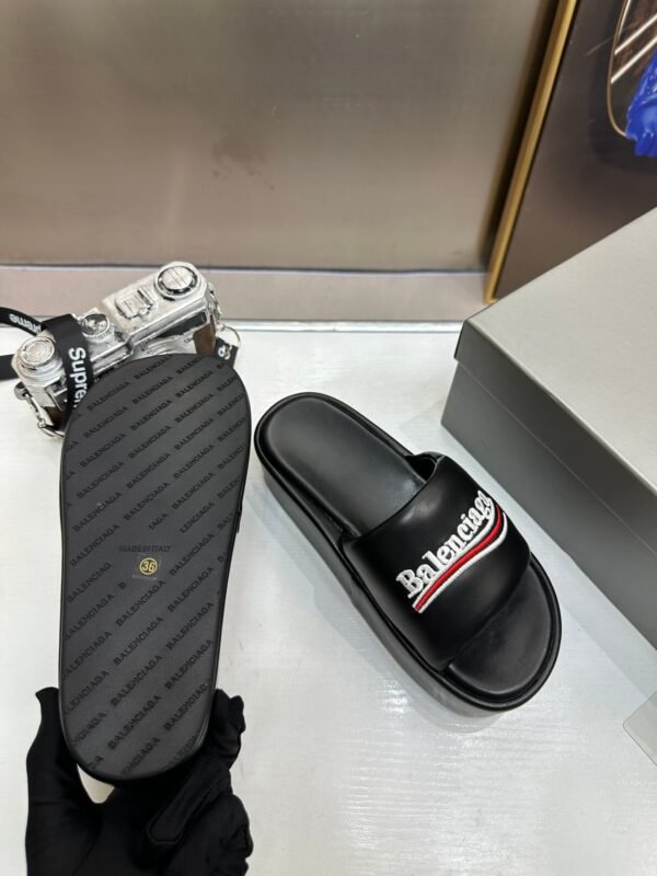 balenciaga couple platform slippers