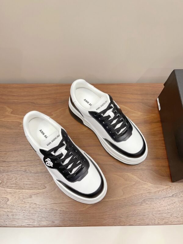 Andelman new arcade blanc platform retro little white shoes