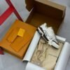 Louis Vuitton & tyler trainer WHITE embossed shoes