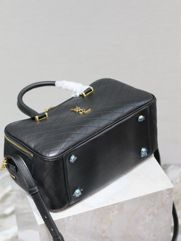 YSL Liya retro luggage bag and bowling bag 31x16x13cm
