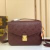 Louis Vuitton Pochette Métis Embossed Handbag (Premium Edition) size: 25x19x7cm