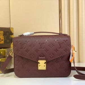 8028a1bf-b797-44da-bcf3-173107ff66de-1.jpg Louis Vuitton Pochette Métis Embossed Handbag (Premium Edition) size: 25x19x7cm