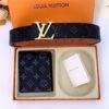Louis Vuitton Belt and wallet set