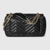 Gucci Marmont medium shoulder bag black
