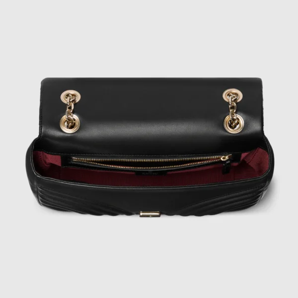 Gucci Marmont medium shoulder bag black