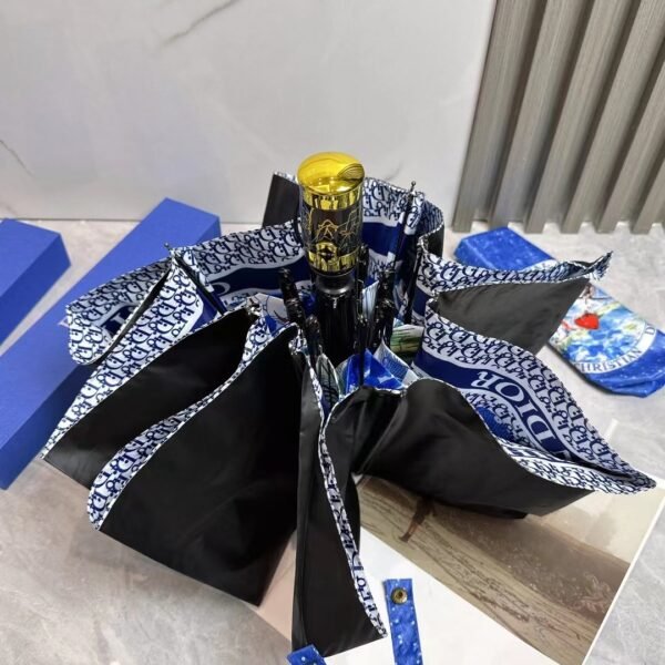 DIOR Folding Umbrella —weiss