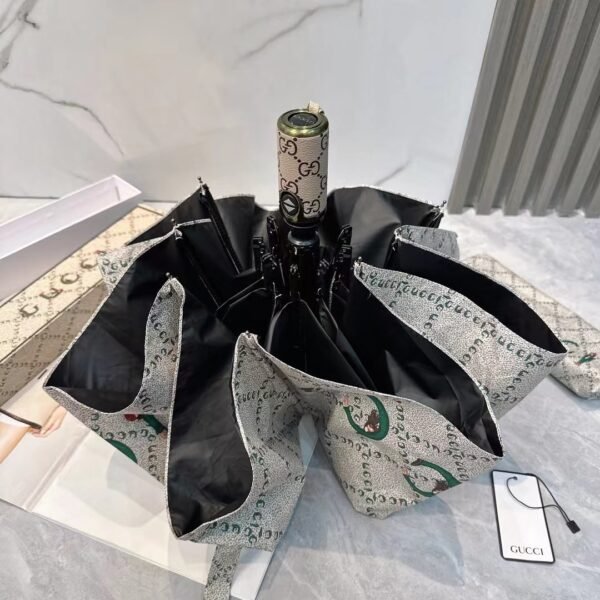 DIOR Folding Umbrella —weiss