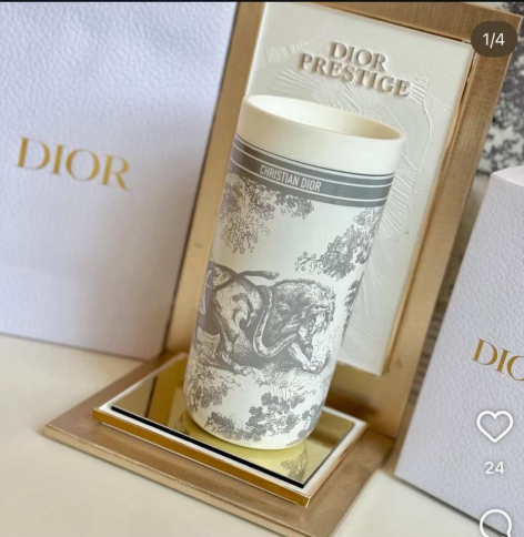 Dior limited edition jungle thermos 400ml capacity 304 stainless steel lining