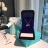 Tiffany heart-shaped necklace in three colors