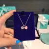 Tiffany heart-shaped necklace in three colors