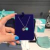 Tiffany heart-shaped necklace in three colors