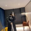 Moncler The latest autumn and winter Bondree series women’s long waist down jacket