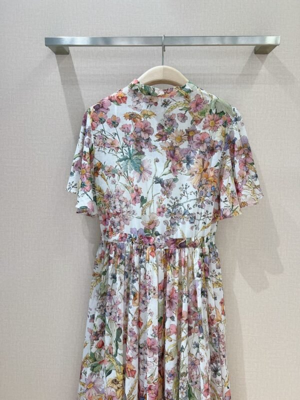 Dior New 100% Pure Cotton Windscape Floral Clothes High quality version