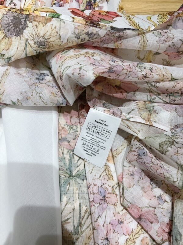 Dior New 100% Pure Cotton Windscape Floral Clothes High quality version
