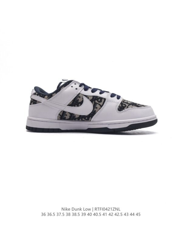 Dior & Nike Dunk Low sneakers vintage board shoes