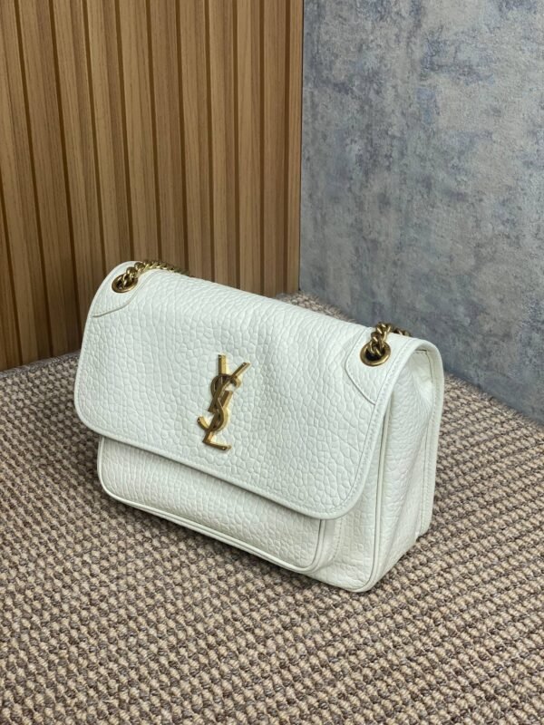 YSL new niki bag new retro silver chain premium version 28 x20x8.5cm