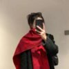 GUCCI Premium scarf 100% cashmere 45x200cm